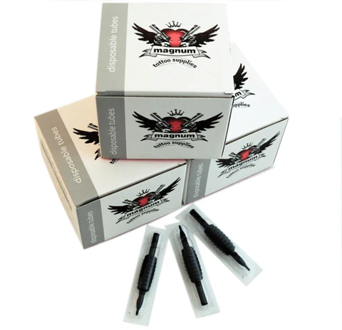 25mm (1") Sterile Black Disposable Tattoo Tube (20) - Image 26