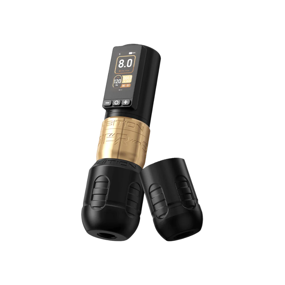Ambition Soldier 270 Wireless Tattoo Machine - 2x Batteries - Image 2