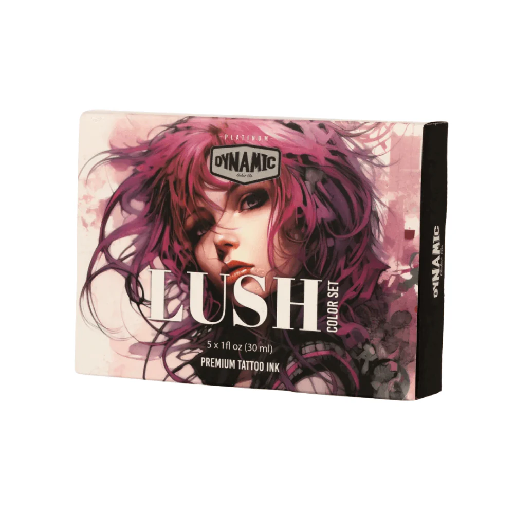 Dynamic Platinum Tattoo Ink Lush Colour Set (1oz) - Image 3