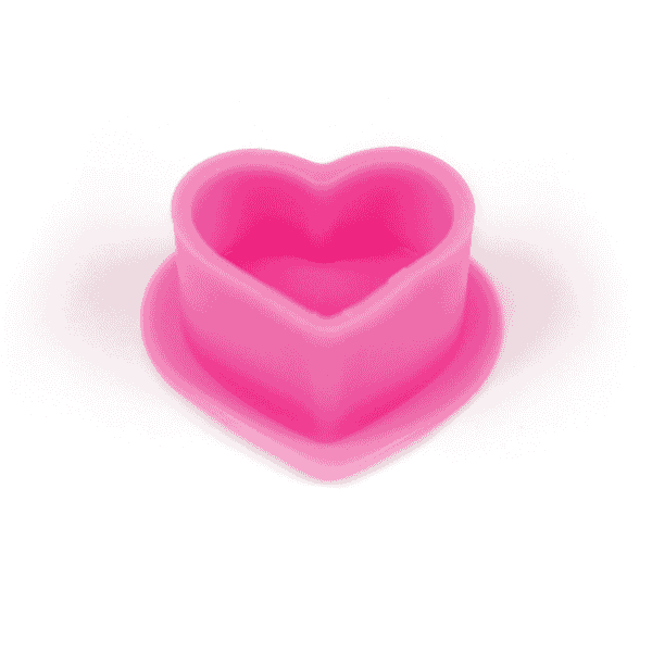 Magnum Silicone Heart Ink Cups (200) - Image 2