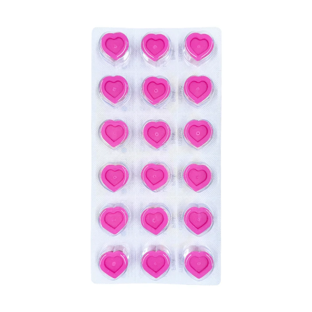 Peach Sterile Silicone Ink Caps (Box of 72) - Image 20