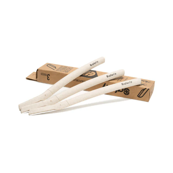 Saferly Biodegradable Eyebrow Razors - Box of 3 - Image 2