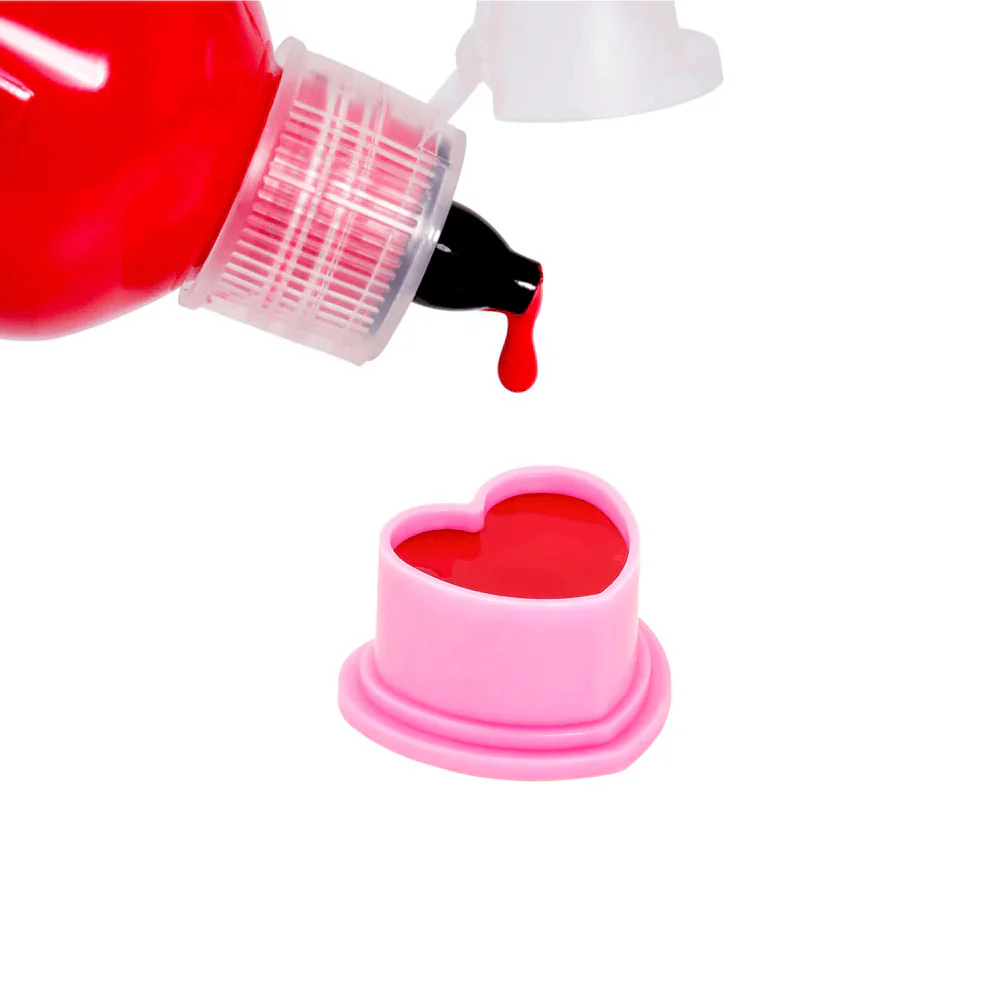 Saferly Silicone Heart Ink Caps - Medium #11 (Bag of 500) - Image 5