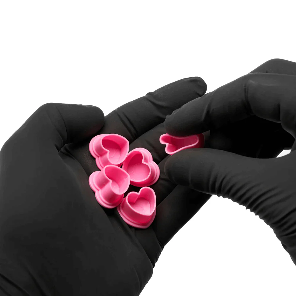 Saferly Silicone Heart Ink Caps - Medium #11 (Bag of 500) - Image 6