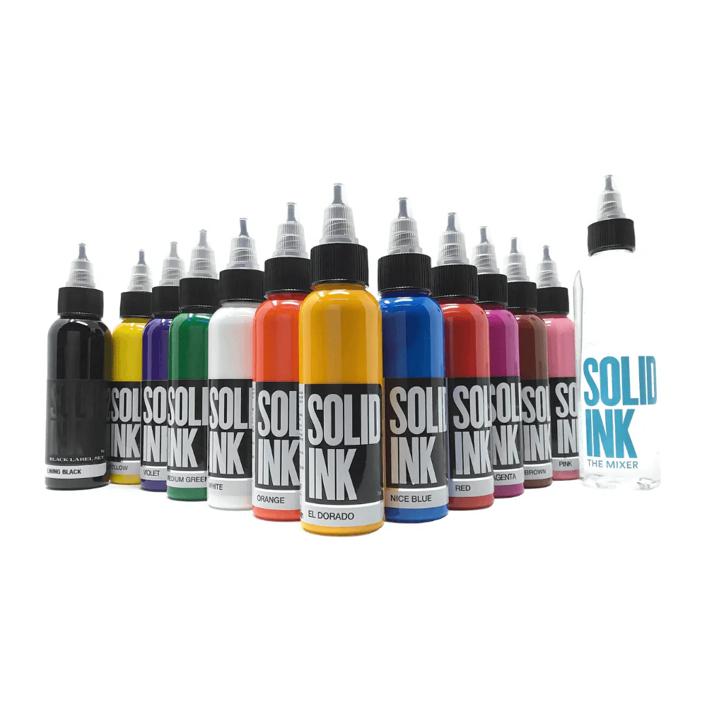 Solid Ink - 12 Colour Set (1oz) - Image 2