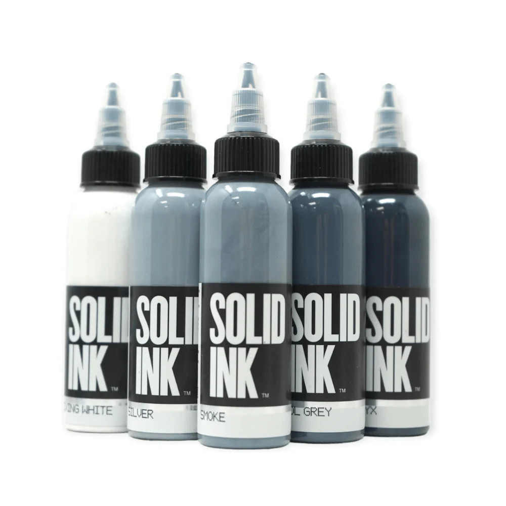 Solid Ink - Opaque Grey Set (1oz) - Image 2