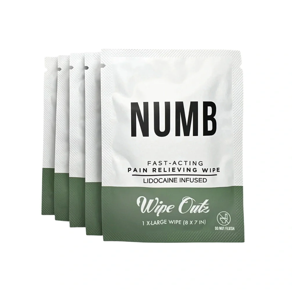 Wipe Outz Numbing Tattoo Wipes (Single Wipe)