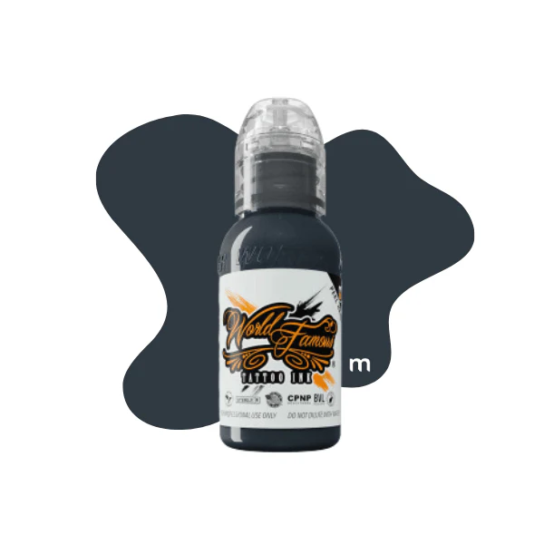 World Famous Ink - A.D. Pancho Pastel Grey Inks (1oz) - Image 4